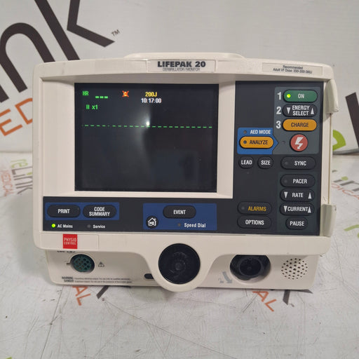 Physio-Control Physio-Control LifePak 20 Defib Defibrillators reLink Medical