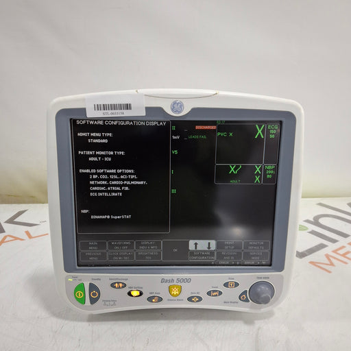 GE Healthcare GE Healthcare Dash 5000 - Masimo SpO2 Patient Monitor Patient Monitors reLink Medical