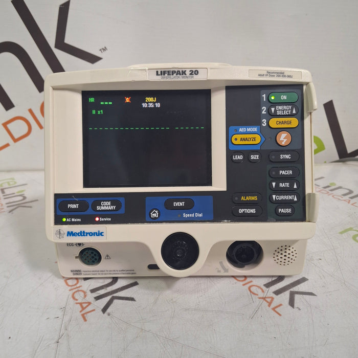 Physio-Control Physio-Control LifePak 20 Defib Defibrillators reLink Medical