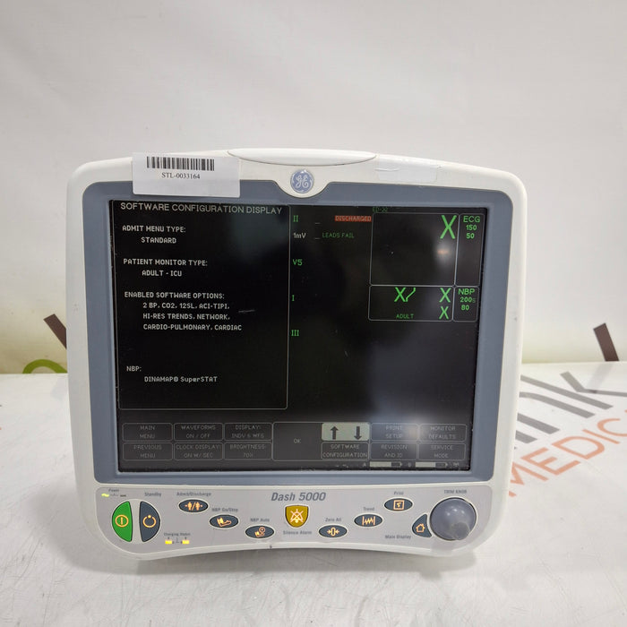 GE Healthcare GE Healthcare Dash 5000 - Masimo SpO2 Patient Monitor Patient Monitors reLink Medical
