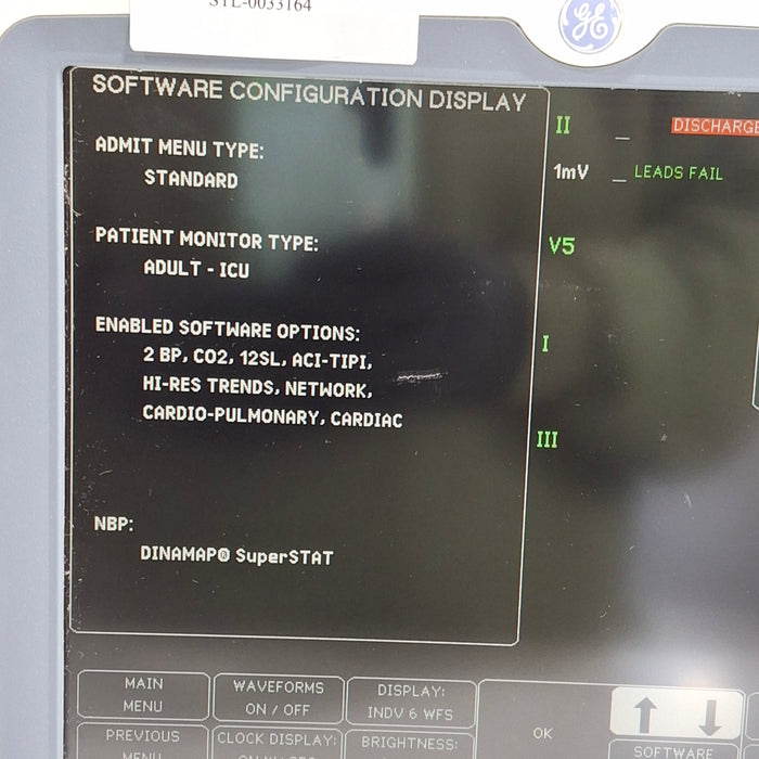 GE Healthcare GE Healthcare Dash 5000 - Masimo SpO2 Patient Monitor Patient Monitors reLink Medical