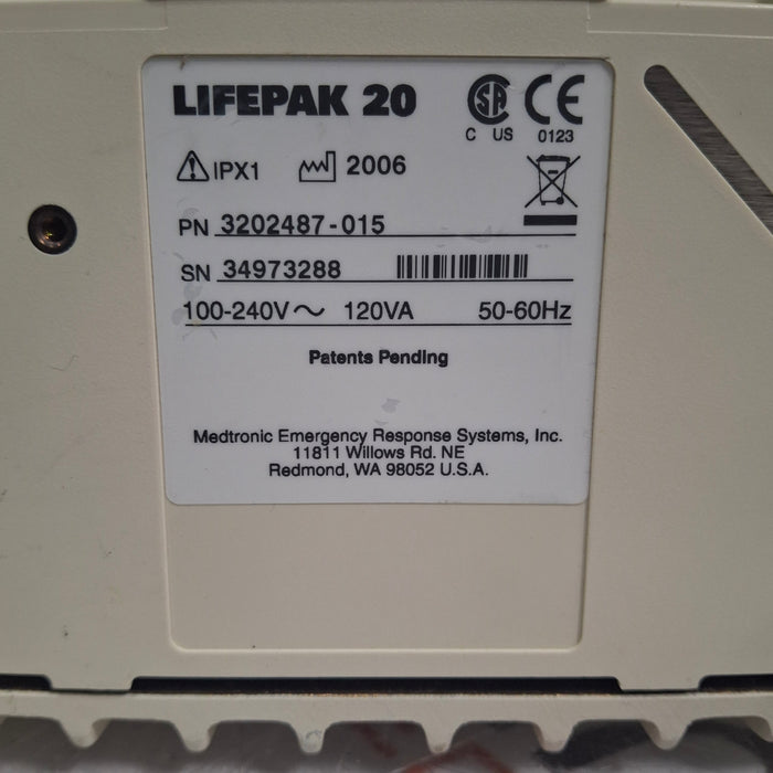 Physio-Control Physio-Control LifePak 20 Defib Defibrillators reLink Medical