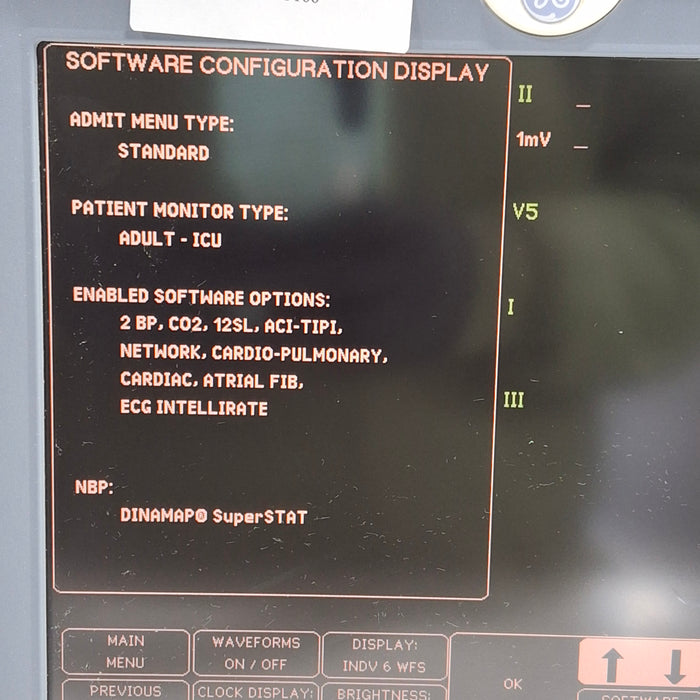 GE Healthcare GE Healthcare Dash 5000 - Masimo SpO2 Patient Monitor Patient Monitors reLink Medical