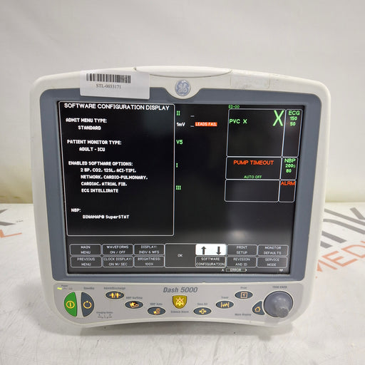 GE Healthcare GE Healthcare Dash 5000 - Masimo SpO2 Patient Monitor Patient Monitors reLink Medical