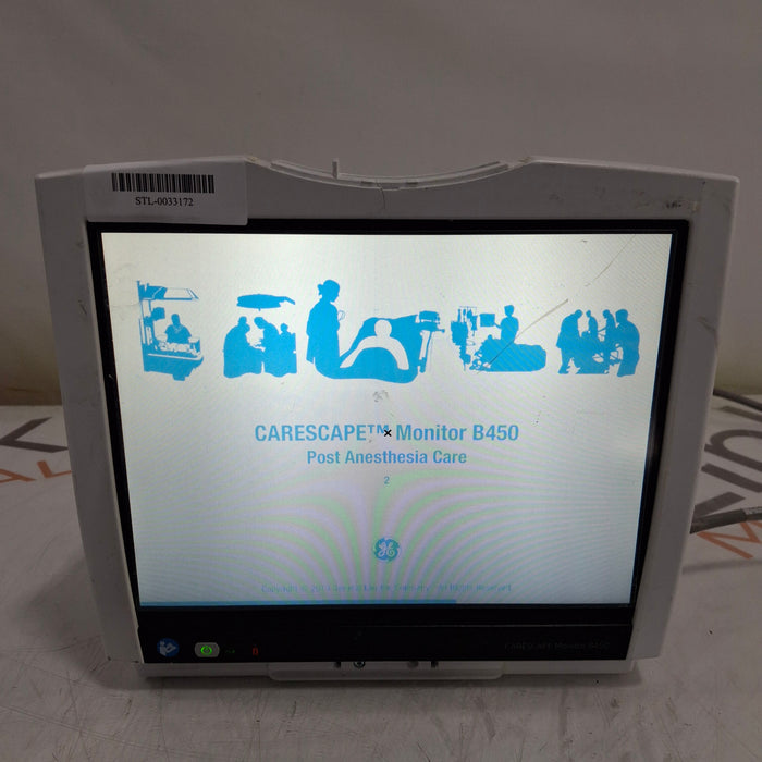 GE Healthcare GE Healthcare Carescape B450 Post Anesthesia Care Patient Monitor Patient Monitors reLink Medical