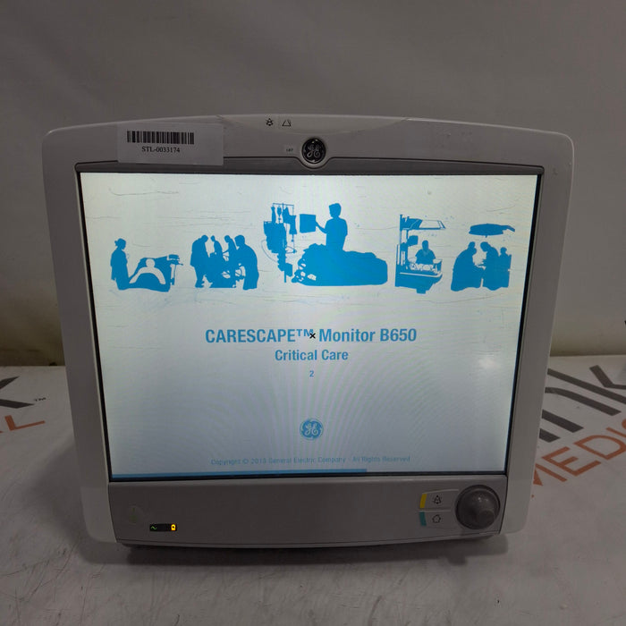 GE Healthcare GE Healthcare Carescape B650 Critical Care Patient Monitor Patient Monitors reLink Medical