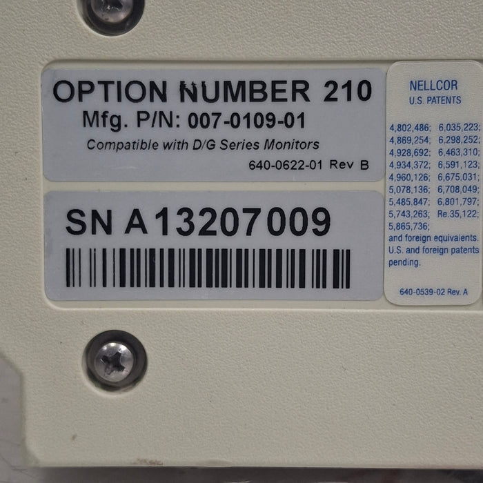Welch Allyn Propaq CS 242 Vital Signs Monitor