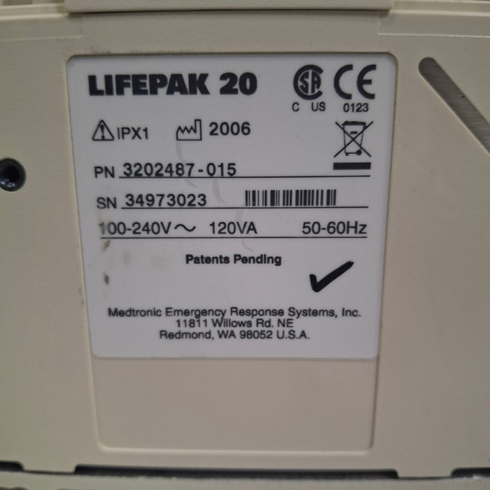 Physio-Control Physio-Control LifePak 20 Defib Defibrillators reLink Medical