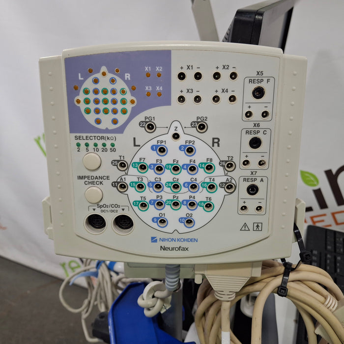 Nihon Kohden Nihon Kohden Neurofax EEG-1200 EEG PSG System EEG EMG Sleep Systems reLink Medical