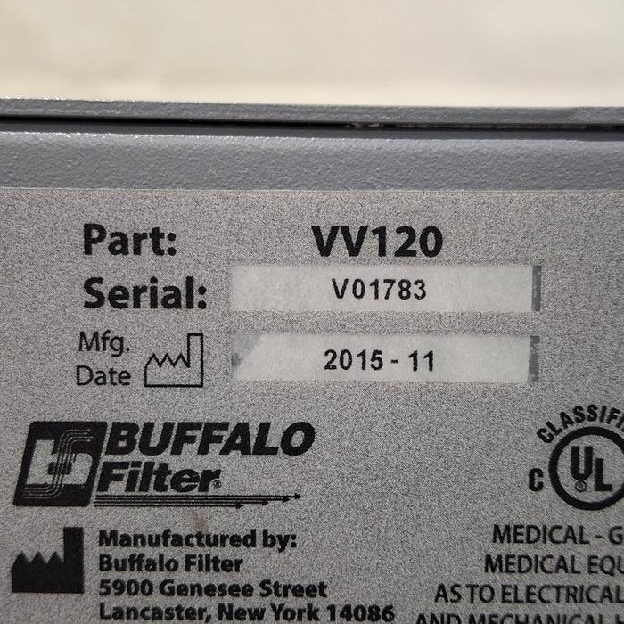 Buffalo Filter ViroVac Smoke Evacuation System