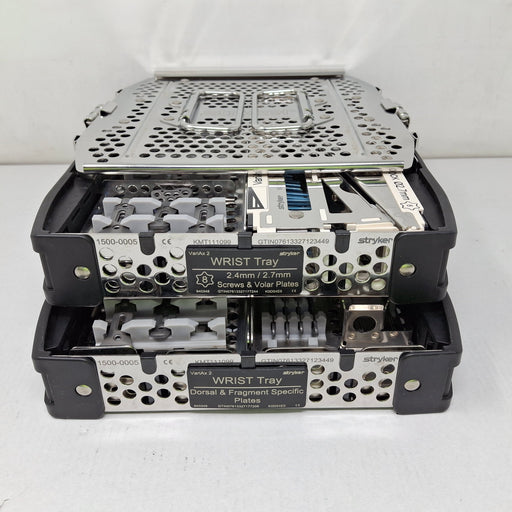 Stryker Stryker VariAx 2 Wrist Trays, 2.4mm & 2.7mm Screws & Volar Plates / Dorsal & Fra Surgical Sets reLink Medical