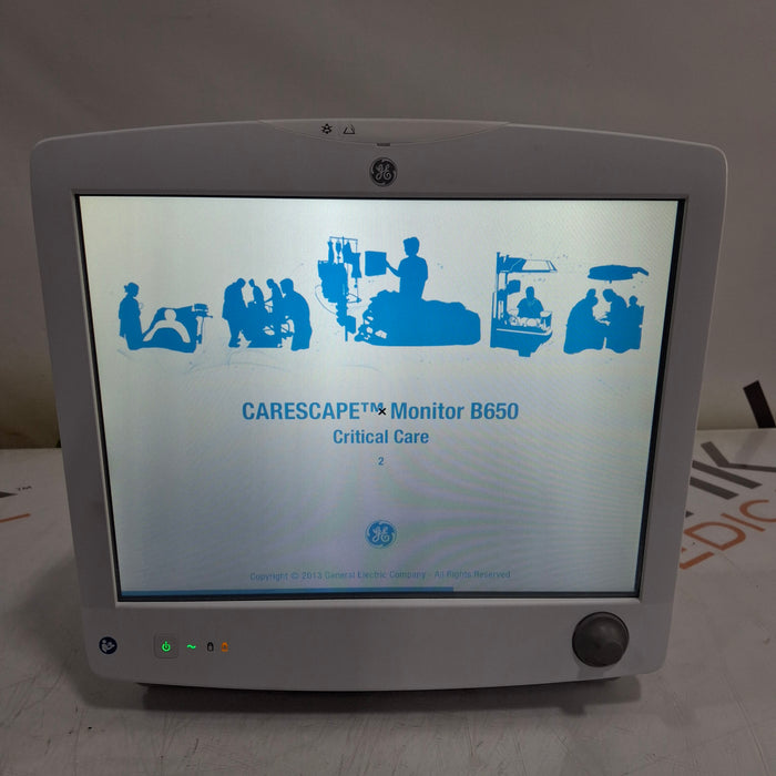 GE Healthcare GE Healthcare Carescape B650 Critical Care Patient Monitor Patient Monitors reLink Medical