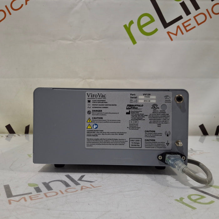 Buffalo Filter Buffalo Filter ViroVac Smoke Evacuation System Surgical Equipment reLink Medical