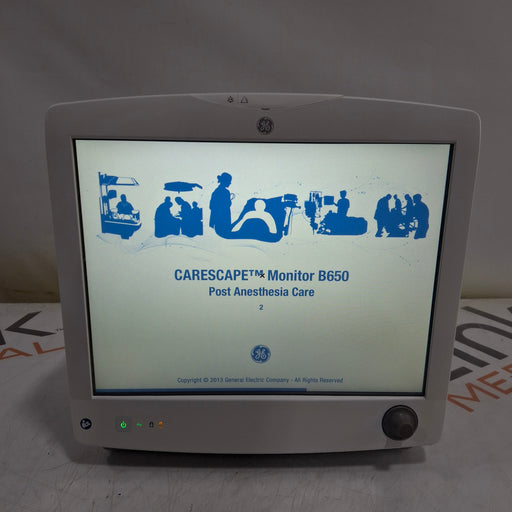 GE Healthcare GE Healthcare Carescape B650 Post Anesthesia Care Patient Monitor Patient Monitors reLink Medical