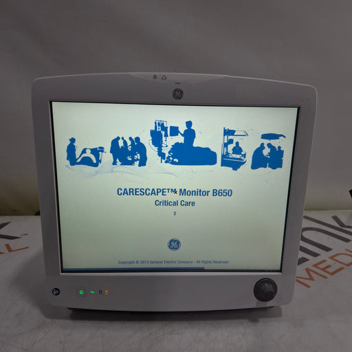 GE Healthcare GE Healthcare Carescape B650 Critical Care Patient Monitor Patient Monitors reLink Medical