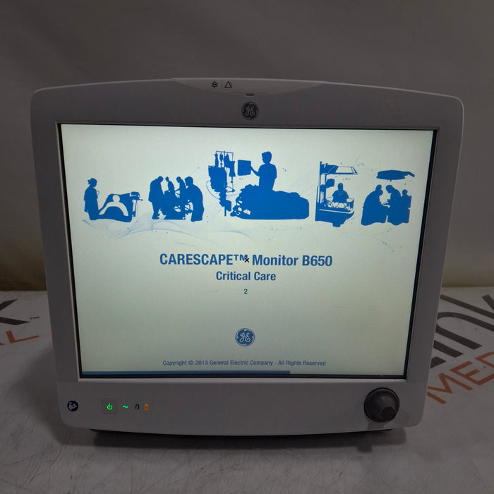 GE Healthcare GE Healthcare Carescape B650 Critical Care Patient Monitor Patient Monitors reLink Medical