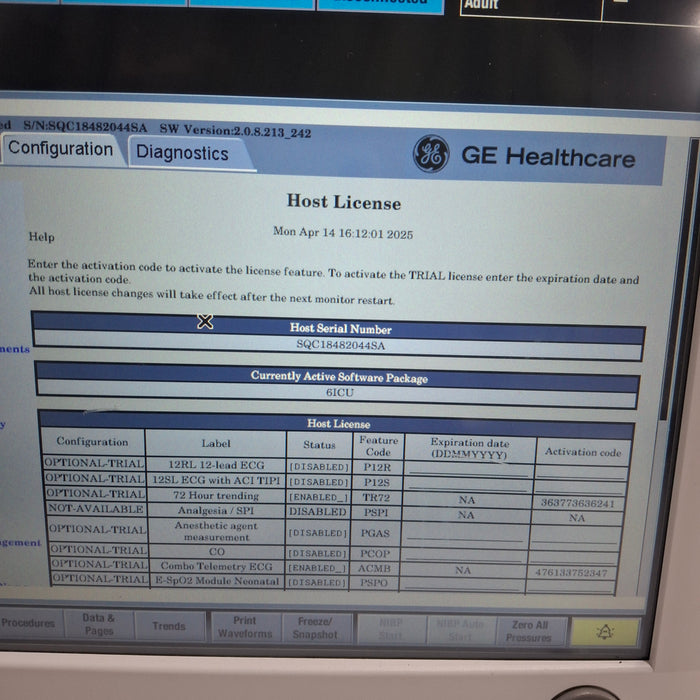GE Healthcare GE Healthcare Carescape B650 Critical Care Patient Monitor Patient Monitors reLink Medical