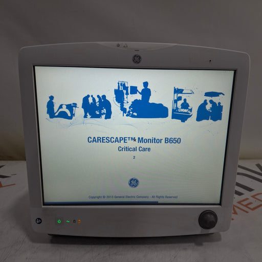 GE Healthcare GE Healthcare Carescape B650 Critical Care Patient Monitor Patient Monitors reLink Medical