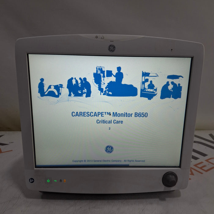 GE Healthcare GE Healthcare Carescape B650 Critical Care Patient Monitor Patient Monitors reLink Medical