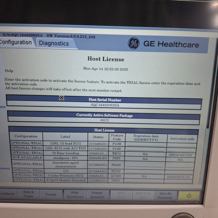 GE Healthcare GE Healthcare Carescape B650 Critical Care Patient Monitor Patient Monitors reLink Medical