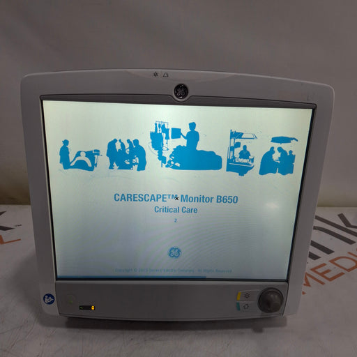 GE Healthcare GE Healthcare Carescape B650 Critical Care Patient Monitor Patient Monitors reLink Medical