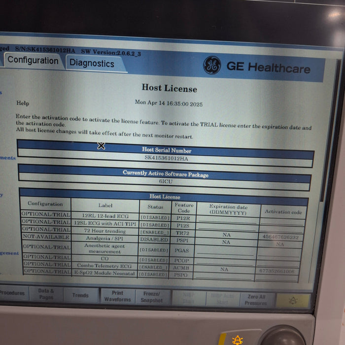 GE Healthcare GE Healthcare Carescape B650 Critical Care Patient Monitor Patient Monitors reLink Medical
