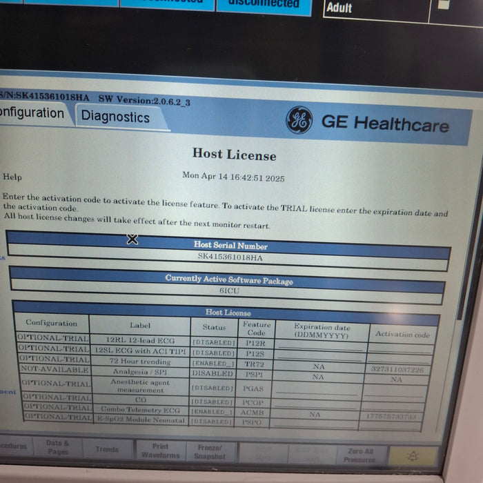 GE Healthcare GE Healthcare Carescape B650 Critical Care Patient Monitor Patient Monitors reLink Medical