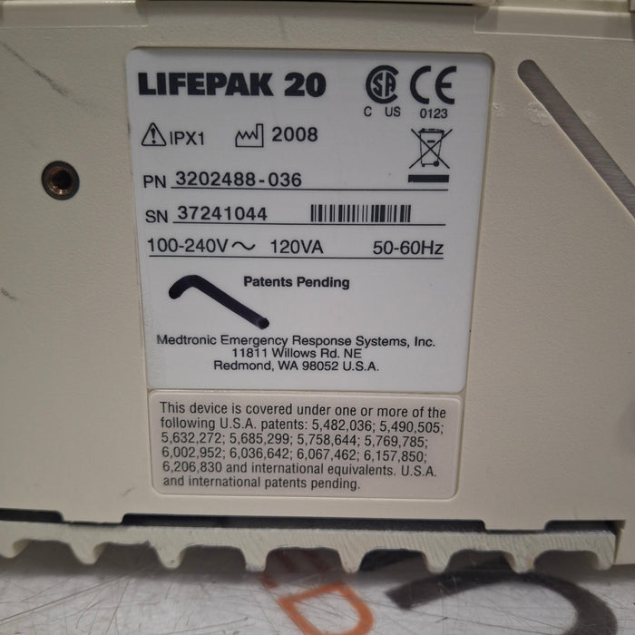 Physio-Control Physio-Control LifePak 20 Defib Defibrillators reLink Medical