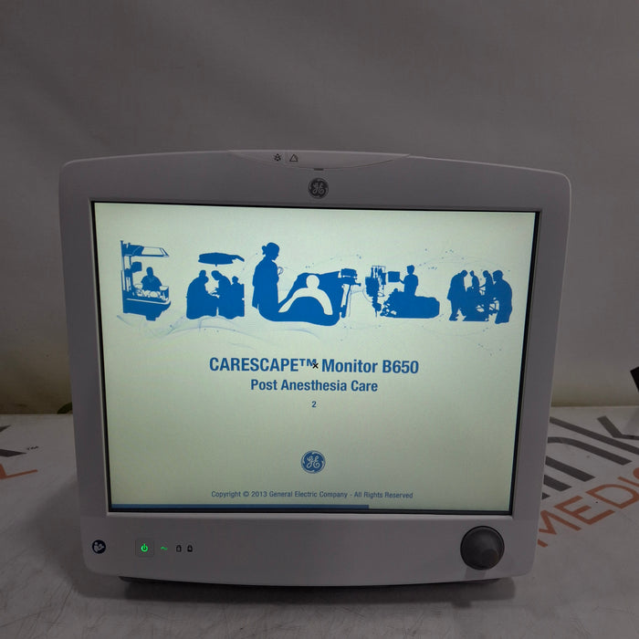 GE Healthcare GE Healthcare Carescape B650 Post Anesthesia Care Patient Monitor Patient Monitors reLink Medical