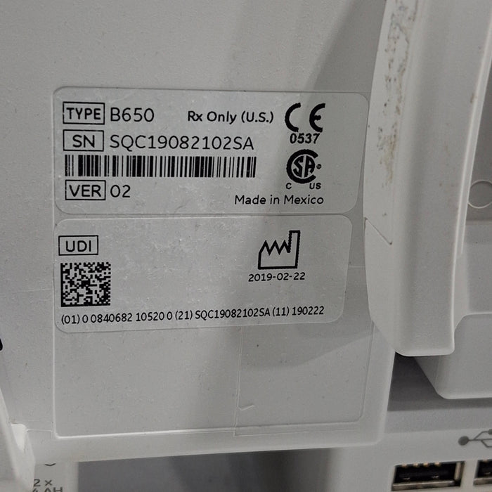 GE Healthcare GE Healthcare Carescape B650 Post Anesthesia Care Patient Monitor Patient Monitors reLink Medical