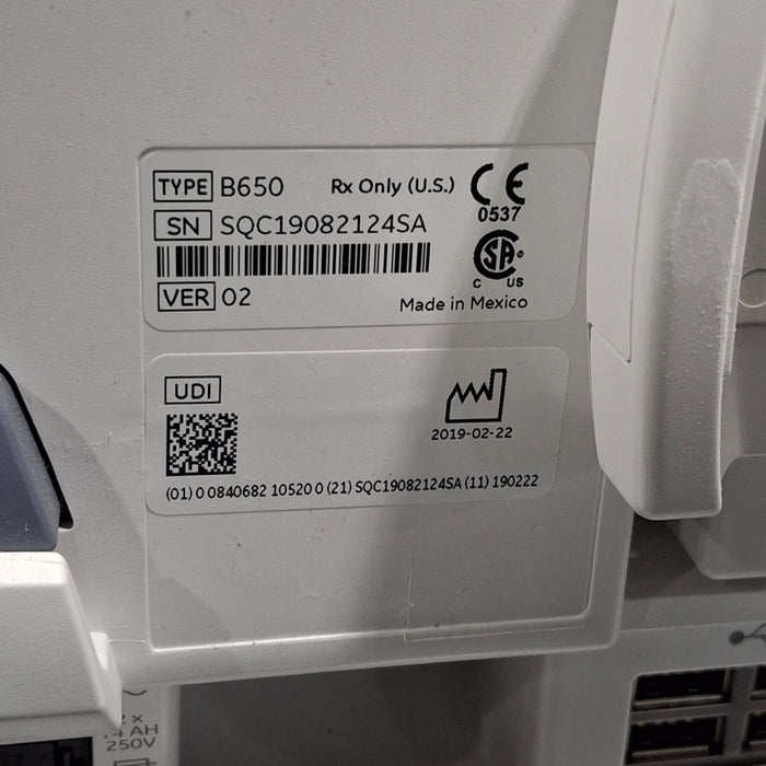 GE Healthcare GE Healthcare Carescape B650 Post Anesthesia Care Patient Monitor Patient Monitors reLink Medical