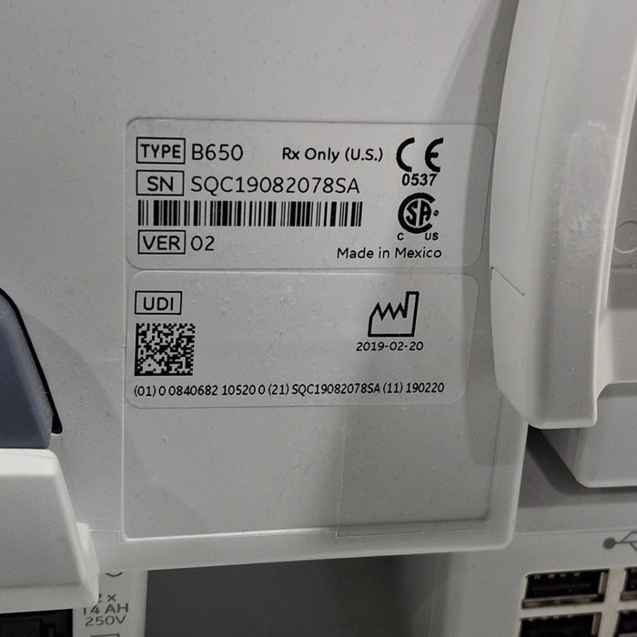 GE Healthcare GE Healthcare Carescape B650 Post Anesthesia Care Patient Monitor Patient Monitors reLink Medical