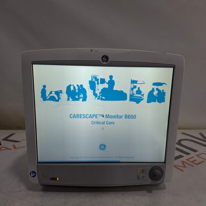 GE Healthcare GE Healthcare Carescape B650 Critical Care Patient Monitor Patient Monitors reLink Online