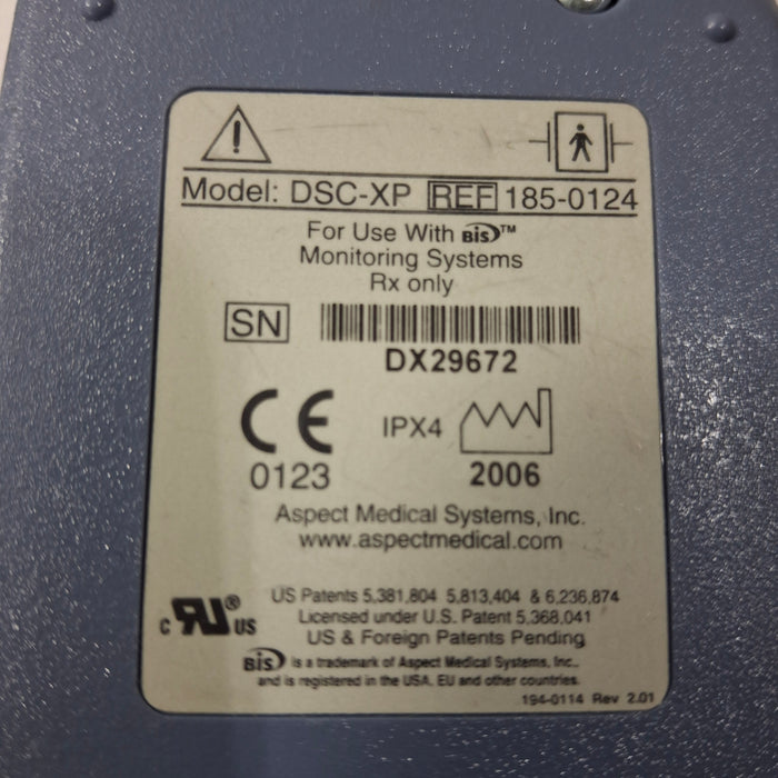Aspect Medical Systems Aspect Medical Systems DSC-XP Bispectral Index Monitor Cable Patient Monitors reLink Medical