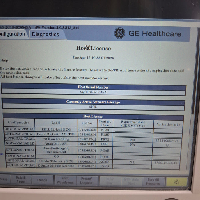 GE Healthcare GE Healthcare Carescape B650 Critical Care Patient Monitor Patient Monitors reLink Medical