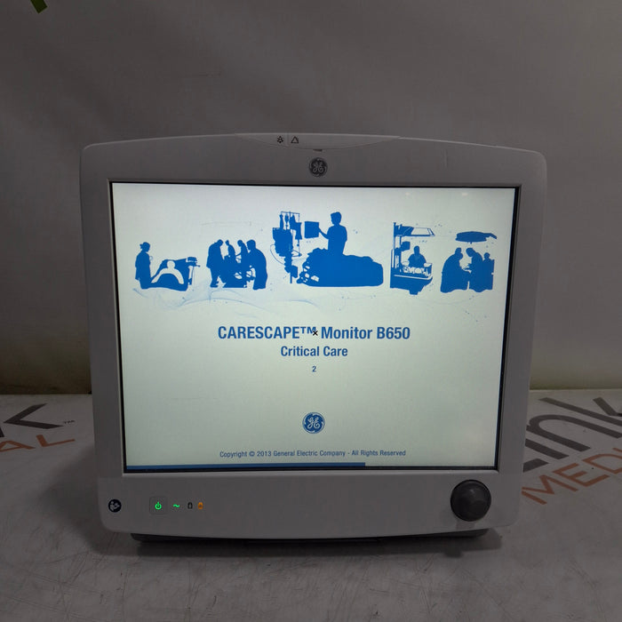 GE Healthcare GE Healthcare Carescape B650 Patient Monitor Patient Monitors reLink Medical