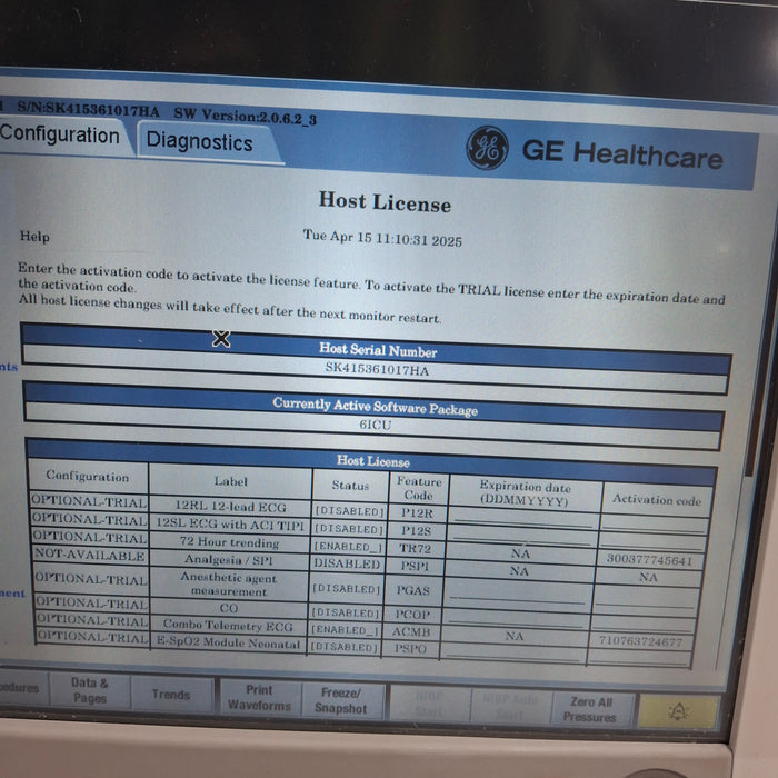 GE Healthcare GE Healthcare Carescape B650 Critical Care Patient Monitor Patient Monitors reLink Medical