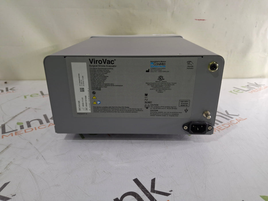 Buffalo Filter Buffalo Filter ViroVac Smoke Evacuation System Surgical Equipment reLink Medical