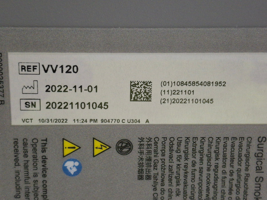 Buffalo Filter Buffalo Filter ViroVac Smoke Evacuation System Surgical Equipment reLink Medical