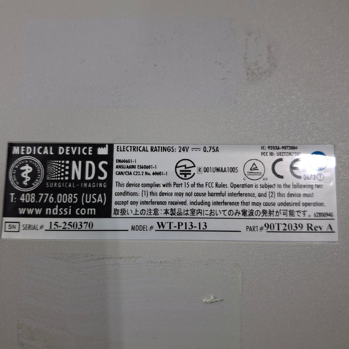 Karl Storz WT-P13-13 & WR-P13-11 Wireless Transmitter/Receiver