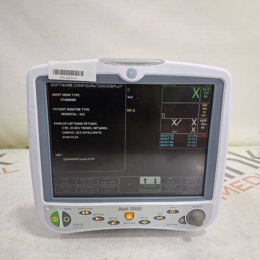 GE Healthcare GE Healthcare Dash 5000 - Masimo SpO2 Patient Monitor Patient Monitors reLink Medical