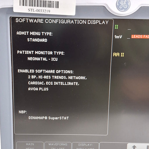 GE Healthcare GE Healthcare Dash 5000 - Masimo SpO2 Patient Monitor Patient Monitors reLink Medical