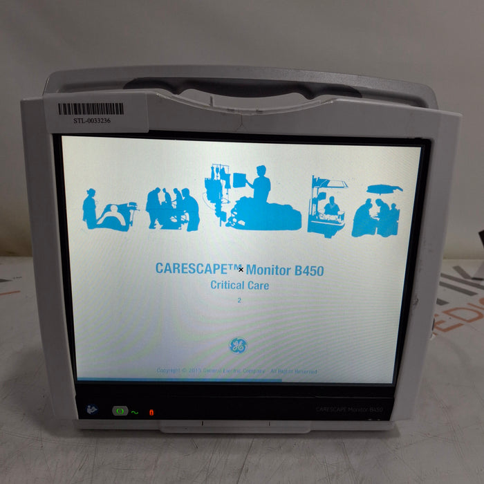 GE Healthcare GE Healthcare Carescape B450 Critical Care Patient Monitor Patient Monitors reLink Medical