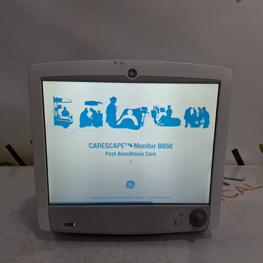 GE Healthcare GE Healthcare Carescape B650 Patient Monitor Patient Monitors reLink Medical