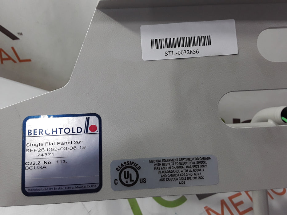 Berchtold Berchtold Ceiling Mount Suspension Arm Surgical & Exam Lights reLink Medical