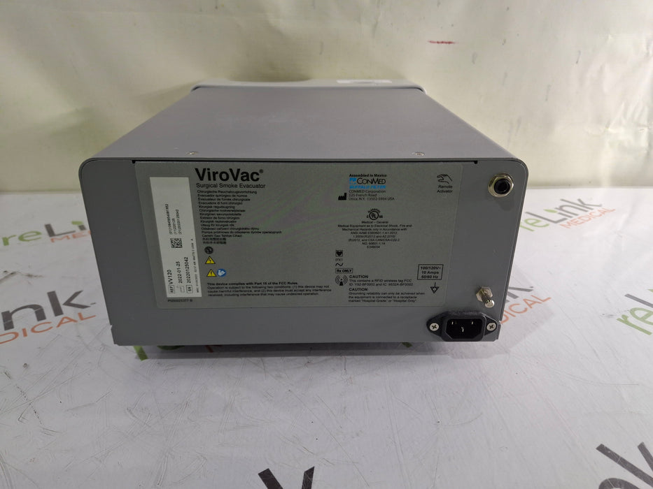 Buffalo Filter Buffalo Filter ViroVac Smoke Evacuation System Surgical Equipment reLink Medical