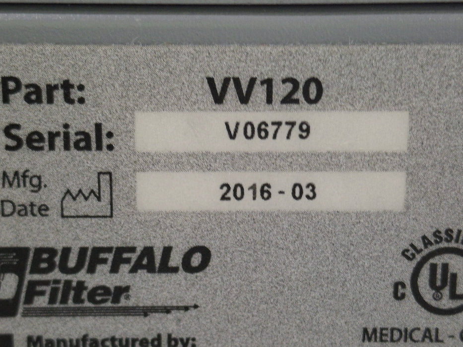 Buffalo Filter Buffalo Filter ViroVac Smoke Evacuation System Surgical Equipment reLink Medical