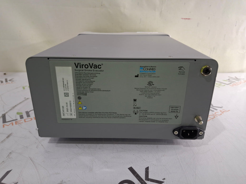 Buffalo Filter ViroVac Smoke Evacuation System