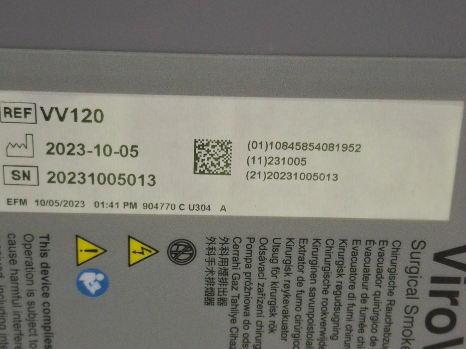 Buffalo Filter ViroVac Smoke Evacuation System