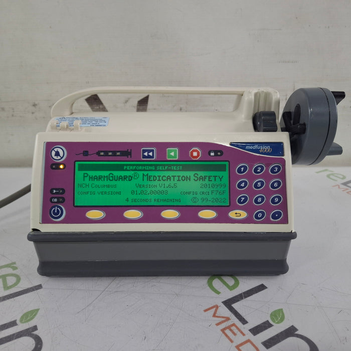 Smiths Medical Medfusion 4000 Syringe Infusion Pump